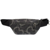 Burberry Waist bag PVC black Sling bag one belt TB monogram mens