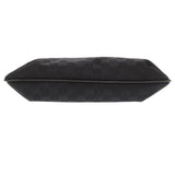 Gucci Shoulder Bag 189749 GG canvas, leather black Sherry line Women