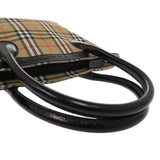 Burberry Tote Bag canvas multicolor Mini Handbag Mini Tote Shadow Horse Shadow Nova Check Women