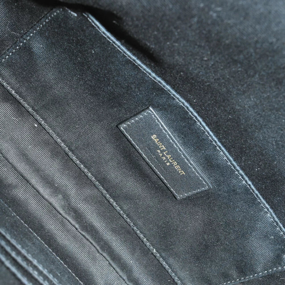 Saint Laurent- Paris Saint Laurent Logo Body Bag Waist Bag Black