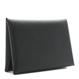 Hermes Epsom Calvi Duo Card Case Black