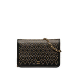 Chanel Coco Mark Matelasse Lambskin Chain Wallet