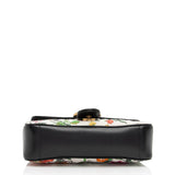 Gucci x Luxury Balenciaga Trending 2025 Canvas Flora GG Marmont The Hacker Project Small Flap Shoulder Bag