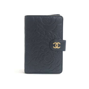 Chanel Camellia Lambskin Wallet