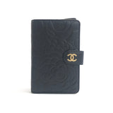 Chanel Camellia Lambskin Wallet
