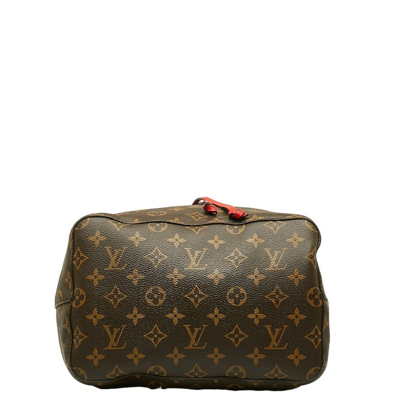Louis Vuitton Monogram PVC/Ledger Shoulder Bag Cocklic Red Brown