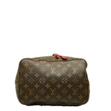 Louis Vuitton Monogram PVC/Ledger Shoulder Bag Cocklic Red Brown