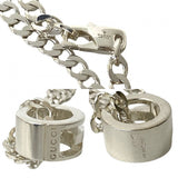 Gucci Necklace Silver925 Silver Cut Out G Ring Necklace