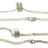Gucci Necklace Silver925 Silver Cut Out G Ring Necklace