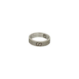 Gucci Ring K18 white gold Silver Icon Stardust Ring
