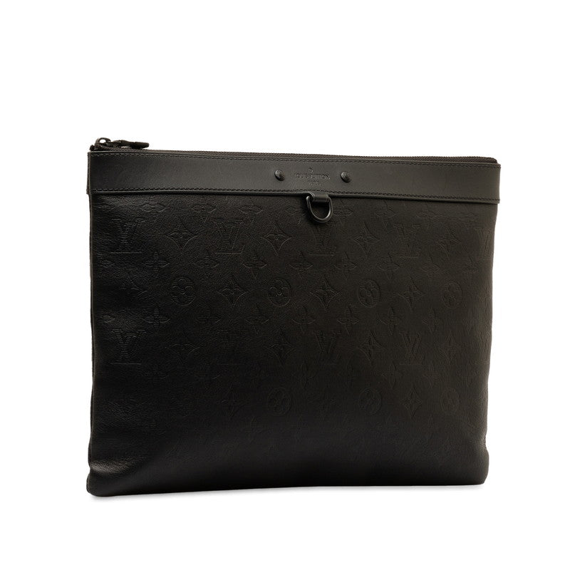 Louis Vuitton Pochette Discovery GM Monogram Shadow Clutch Bag
