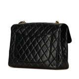 Chanel Matelasse Coco Mark Lambskin Shoulder Bag