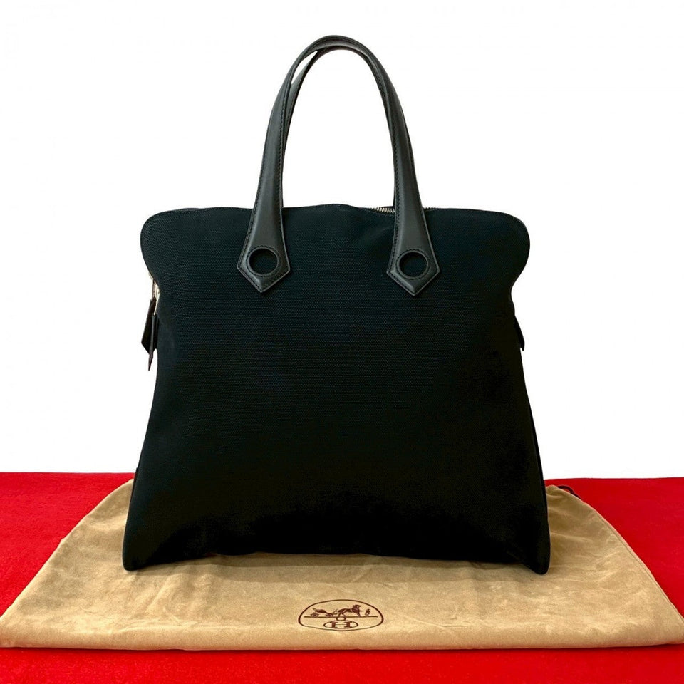 Hermes Handbag Tower ash black Sack Eboo MM