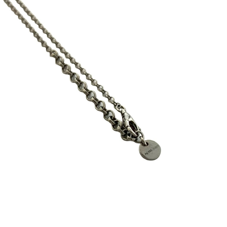 Gucci Necklace Silver925 Silver Anger Forest Rabbit Head Necklace
