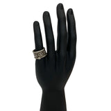 Gucci Ring Silver925 Silver Snake Double G Ring 19