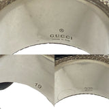 Gucci Ring Silver925 Silver Snake Double G Ring 19