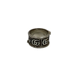 Gucci Ring Silver925 Silver Snake Double G Ring 19