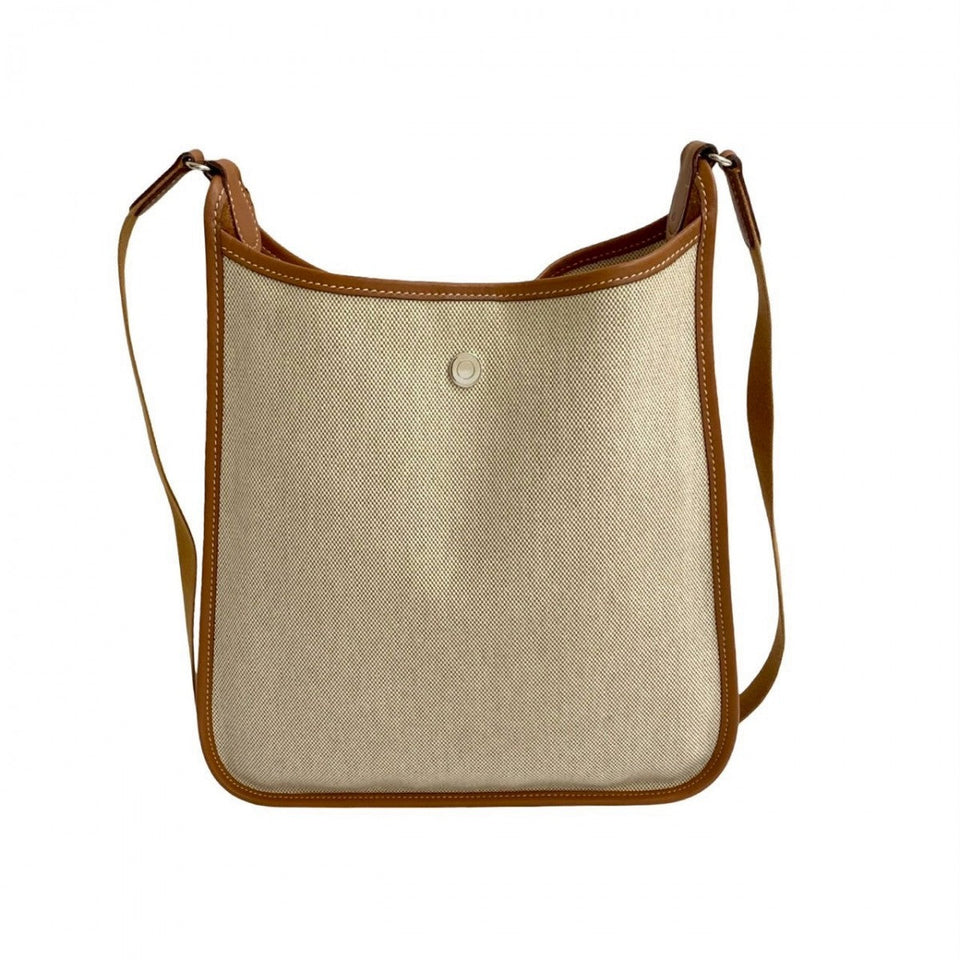 Hermes Shoulder Bag Tower ash Brown Vespa PM
