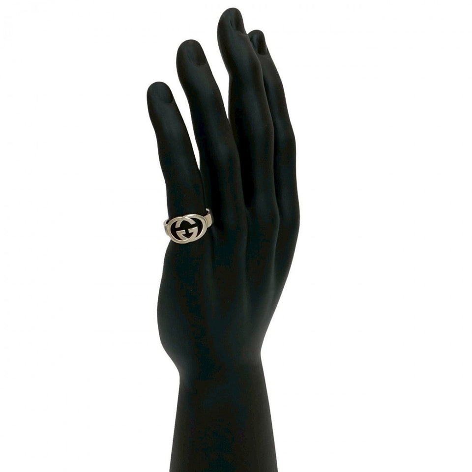 Gucci Ring Silver925 Silver Interlocking G ring