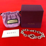 Gucci bracelet Silver925 Silver Interlocking G Bracelet