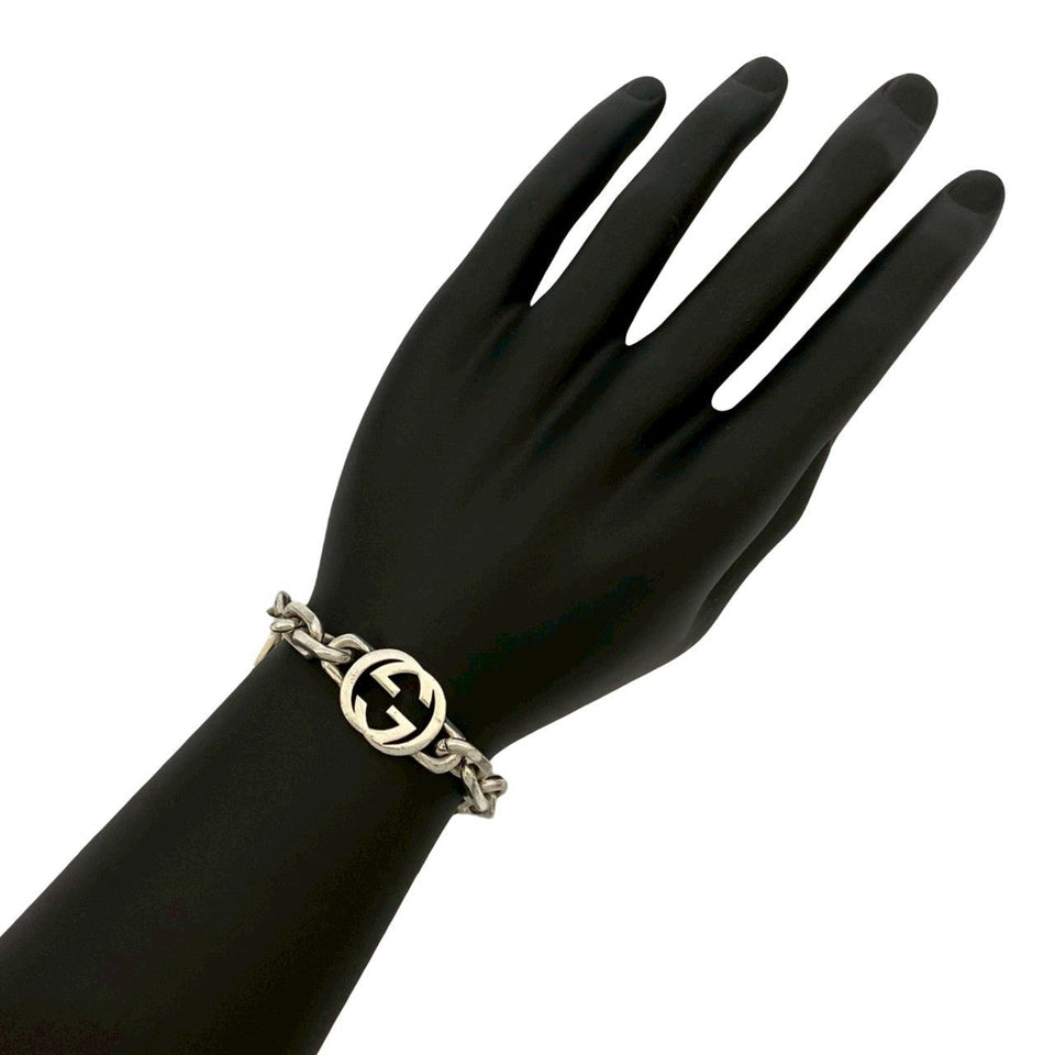 Gucci bracelet Silver925 Silver Interlocking G Bracelet