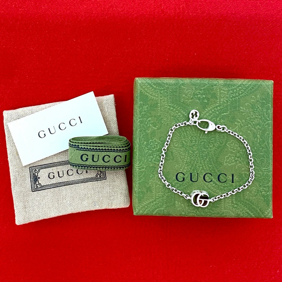 Gucci bracelet Silver925 Silver Double G Bracelet