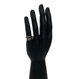 Gucci Ring Silver925 Silver Arabesque Double G Ring 17