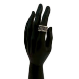 Gucci Ring Silver925 Silver Interlocking Double G Snake Ring