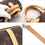 Louis Vuitton Monogram Speedy Bandouliere 25 Shoulder Bag Brown