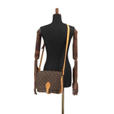 Louis Vuitton Monogram Cult Ciel Shoulder Bag Brown
