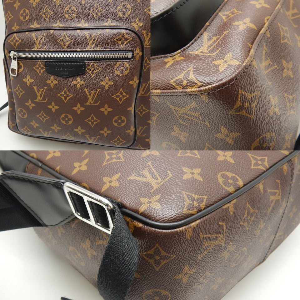 Louis Vuitton Josh NV Rucksack Backpack Monogram Macassar Brown
