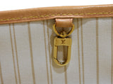 Louis Vuitton Neverfull PM Damier Azur Ivory Coated Canvas Handbag