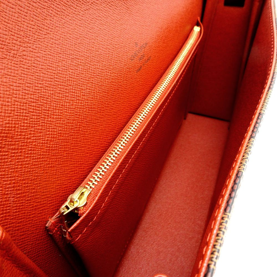 Louis Vuitton Damier Tribeca Ron Shoulder Bag Ebene