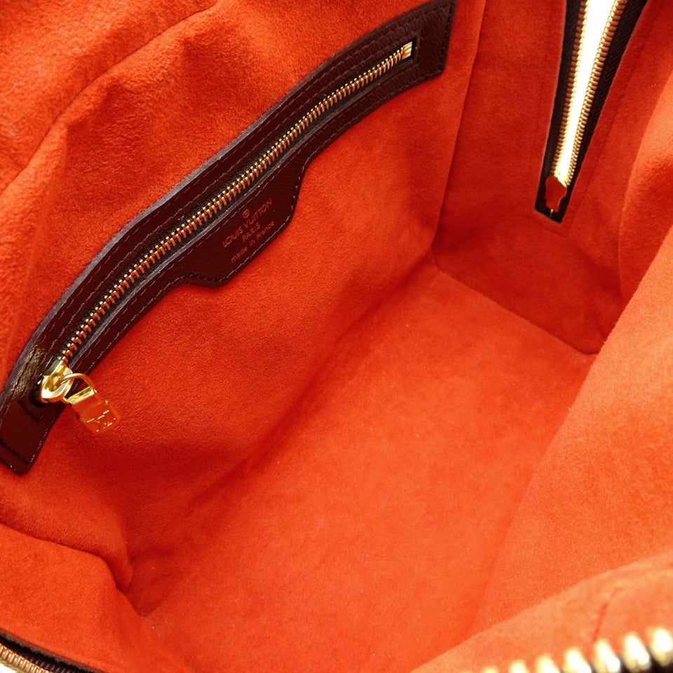 Louis Vuitton Damier Triana Handbag Ebene