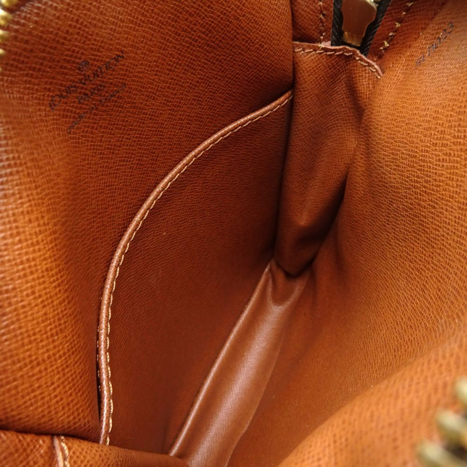 Louis Vuitton Monogram Danube Crossbody Shoulder Bag Brown