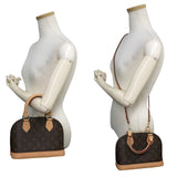 Louis Vuitton Alma BB 2way Shoulder Bag Handbag Monogram
