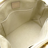 Louis Vuitton Petit Palais PM Bicolor Monogram Implant Handbag Tourtrell Creme