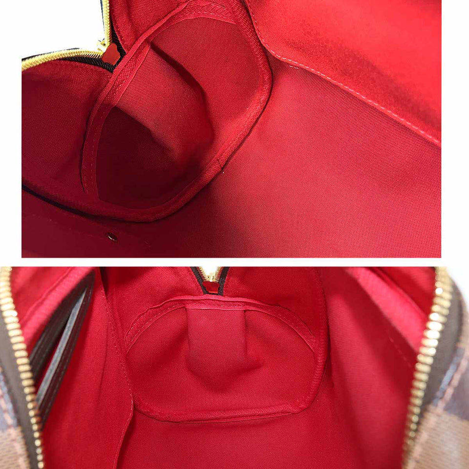 Louis Vuitton Damier Rivington PM Shoulder Bag Ebene