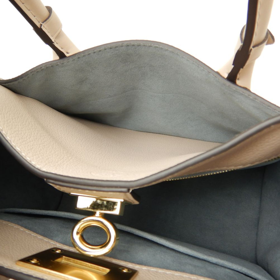 Louis Vuitton On My Side PM Handbag Greige Creme