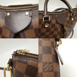 Louis Vuitton Damier Sienna PM Handbag Brown