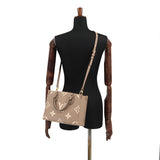 Louis Vuitton Bicolor Monogram Implant Onthego PM 2 Way Tote Shoulder Bag