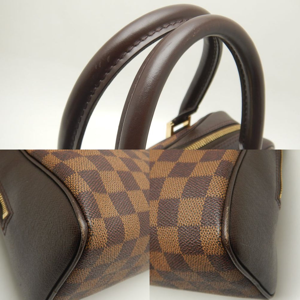 Louis Vuitton Damier Brera Handbag Brown