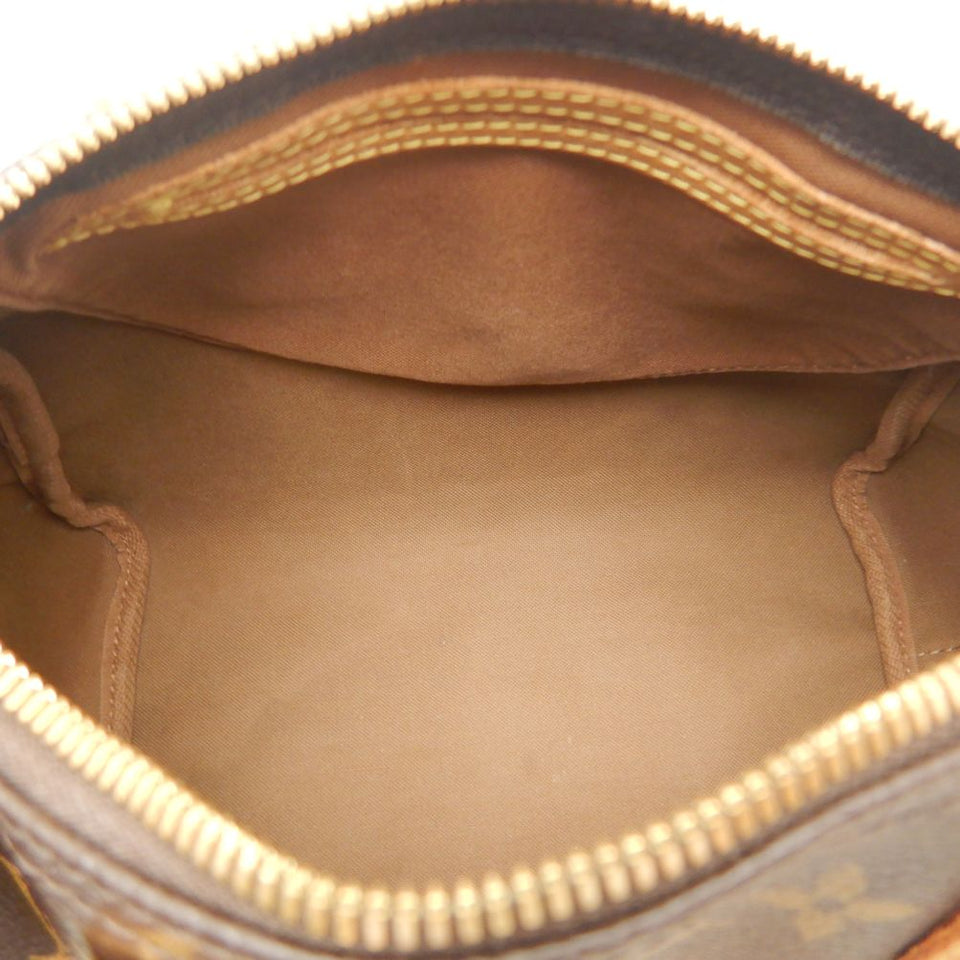 Louis Vuitton Monogram Speedy Bandouliere 25 Handbag Brown