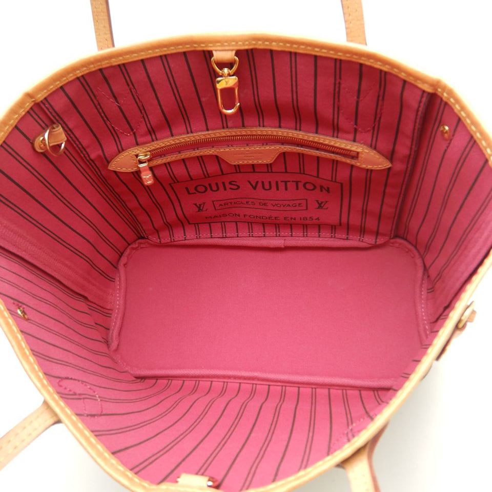 Louis Vuitton Monogram Neverfull PM Tote Bag Brown