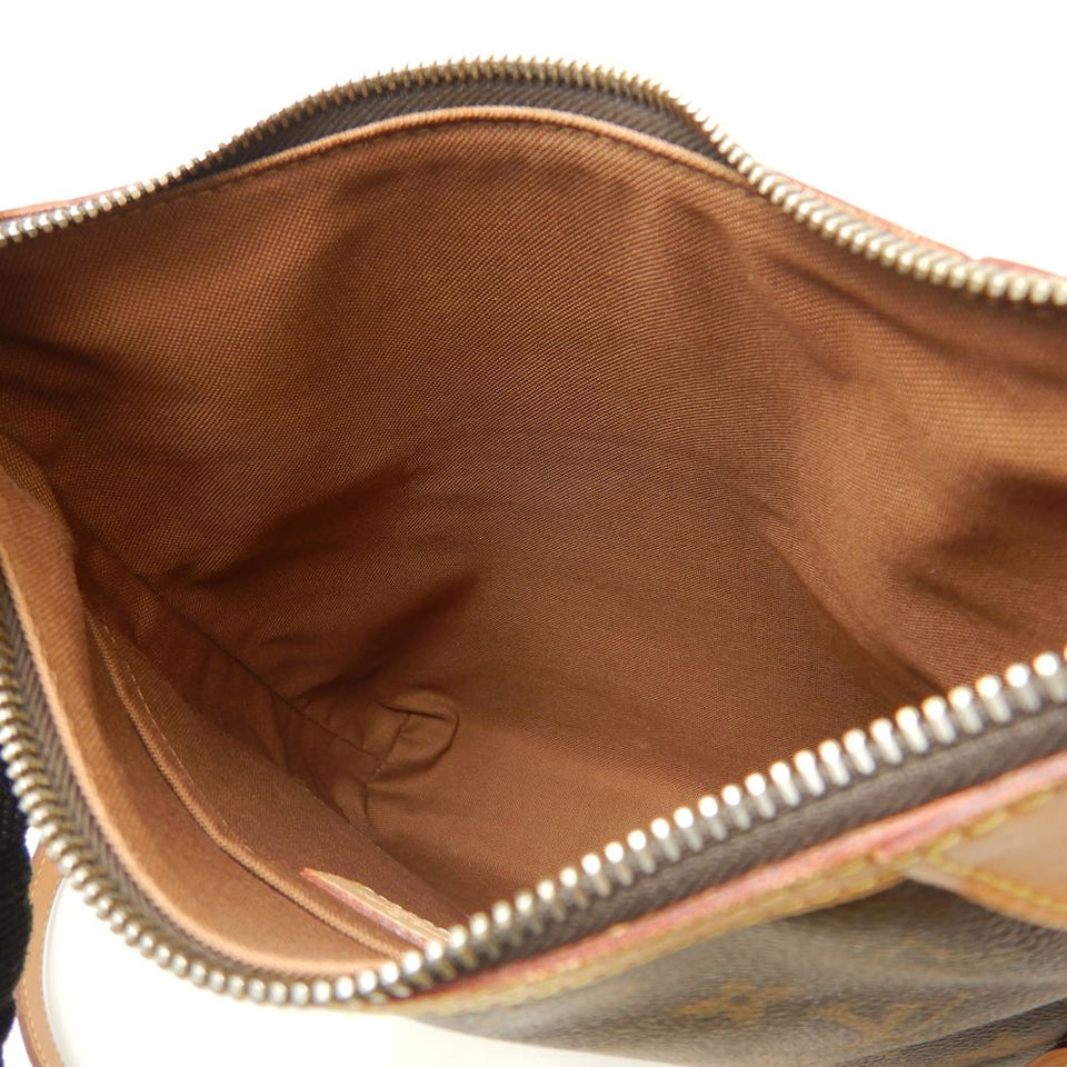 Louis Vuitton Monogram Odeon PM Shoulder Bag Brown