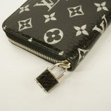 Louis Vuitton Long Wallet Monogram Python Zippy Wallet Noir