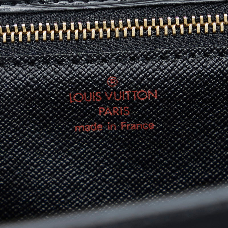 Louis Vuitton Epi Monceau Handbag Shoulder Bag 2way Noir Black