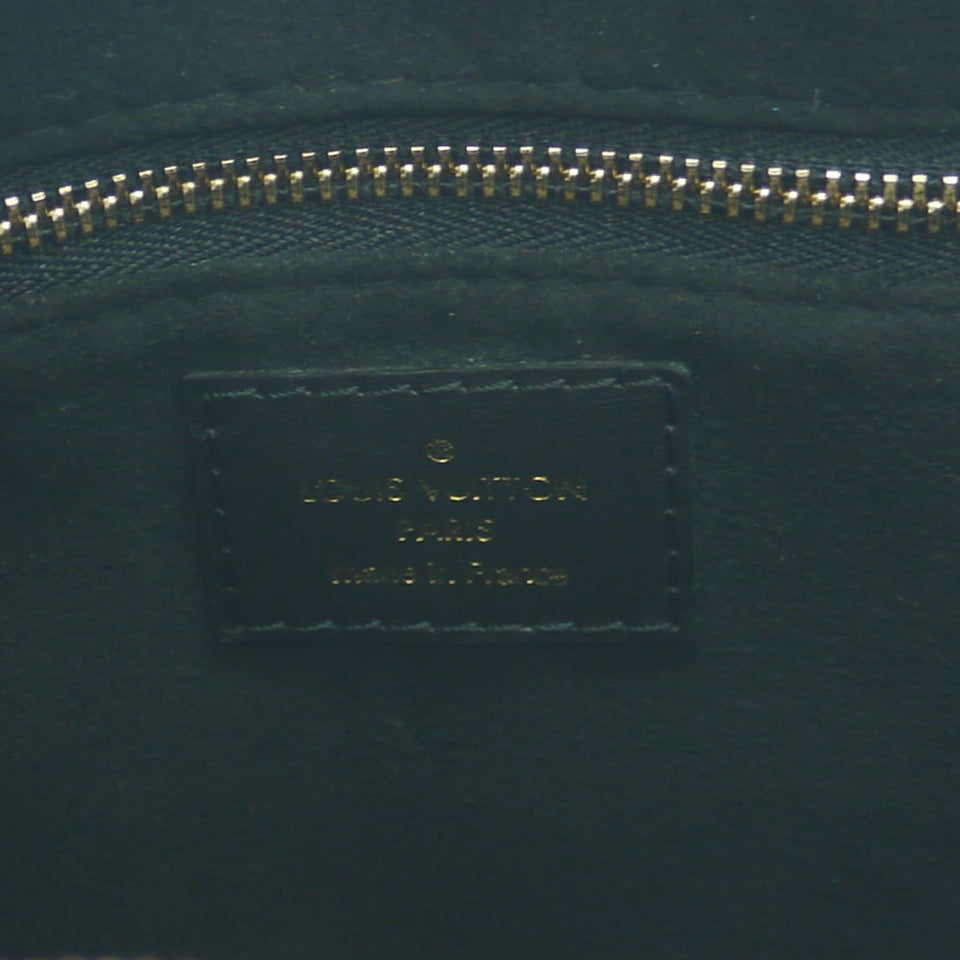 Louis Vuitton Petite Mare Supple Monogram Shoulder Bag Black