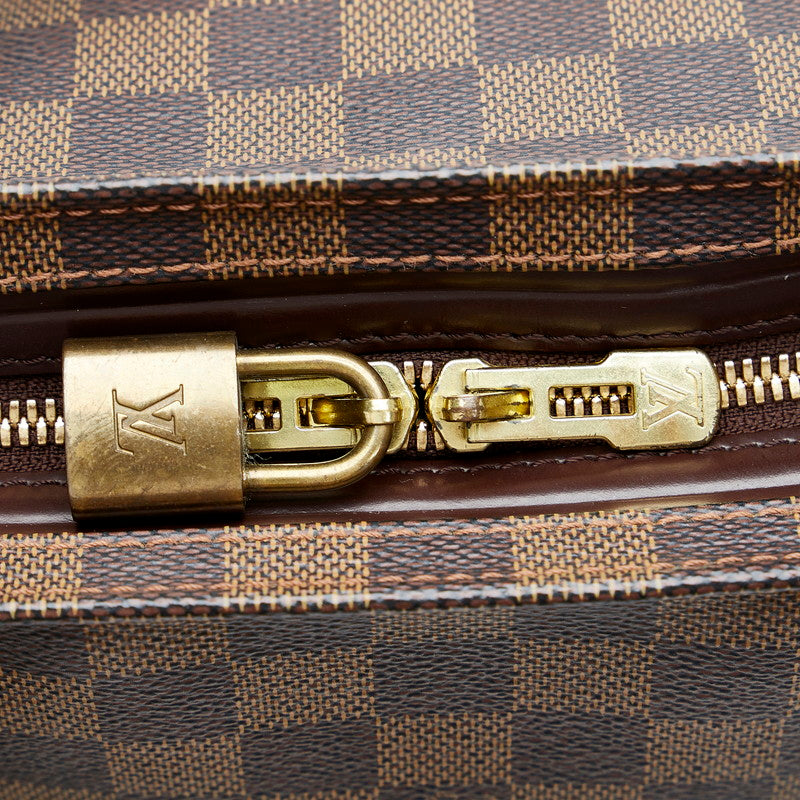Louis Vuitton Damier Ebene Chelsea Tote Bag Shoulder Bag Brown