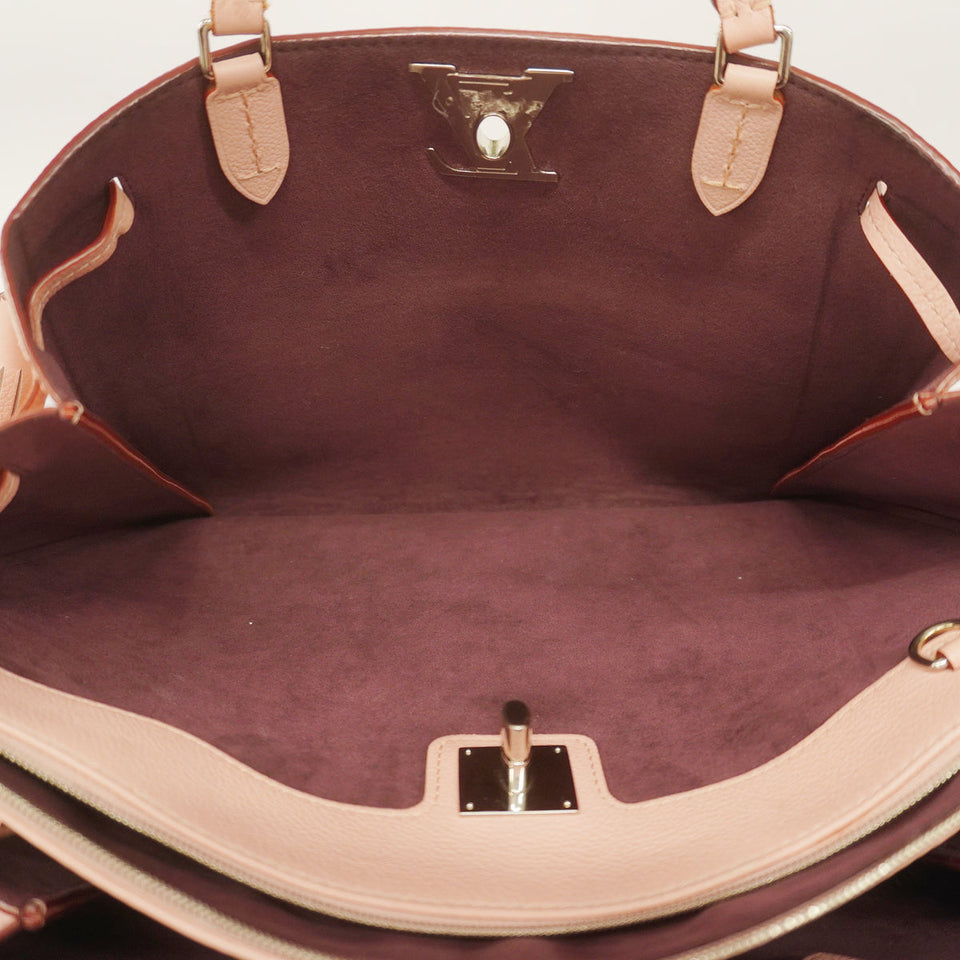 Louis Vuitton LockMe Rose Poodle Shoulder Bag